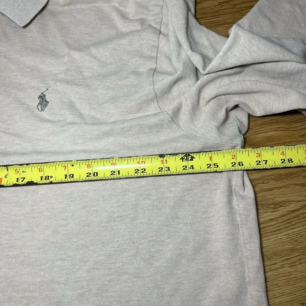 2 Polo Ralph Lauren Polo Shirt Long Sleeves Men’s Sz XXL Coal & Gray
